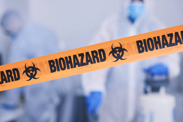 Professional Biohazard Cleanup technician working in Fulda, MN